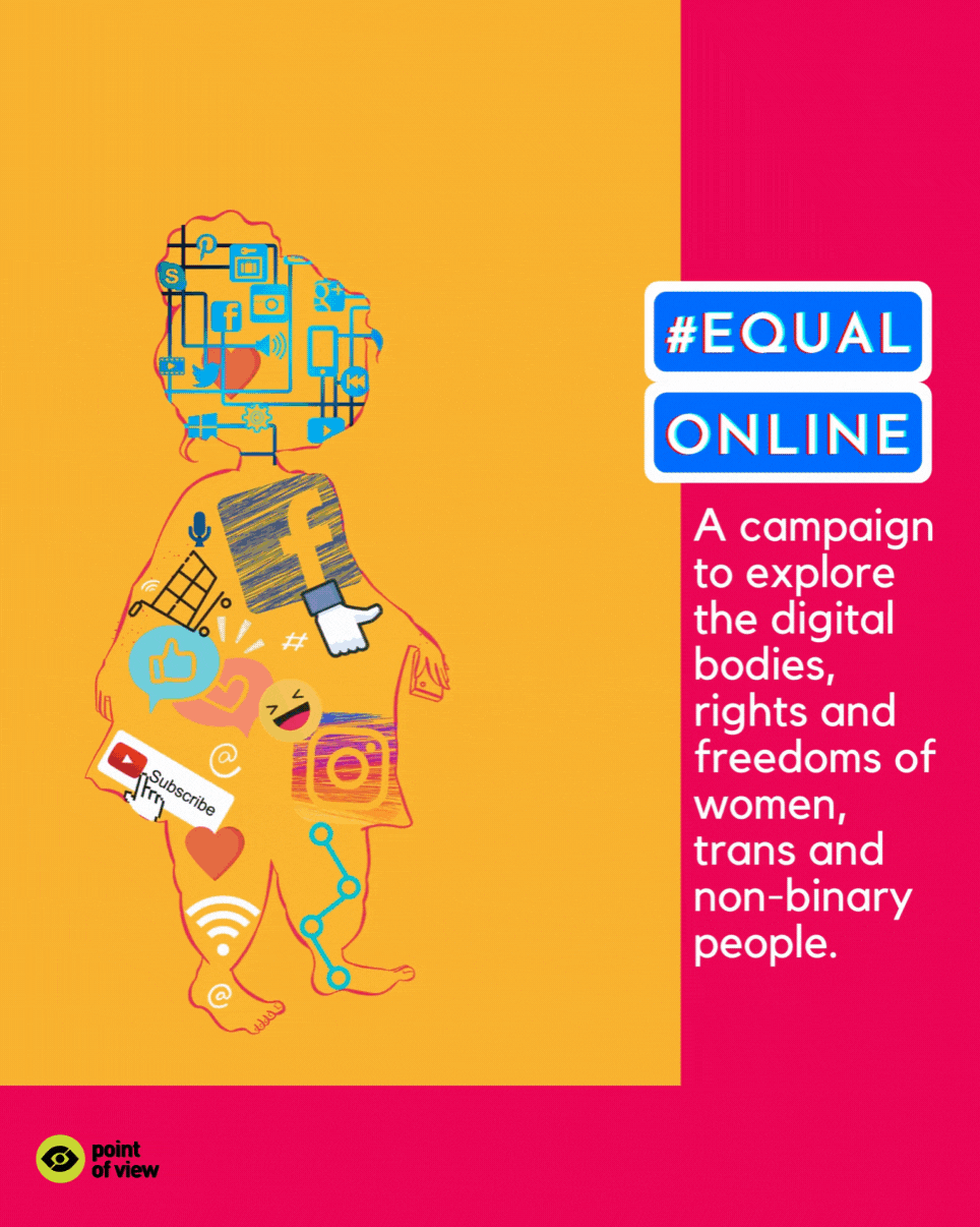 #EqualOnline campaign — animated poster series