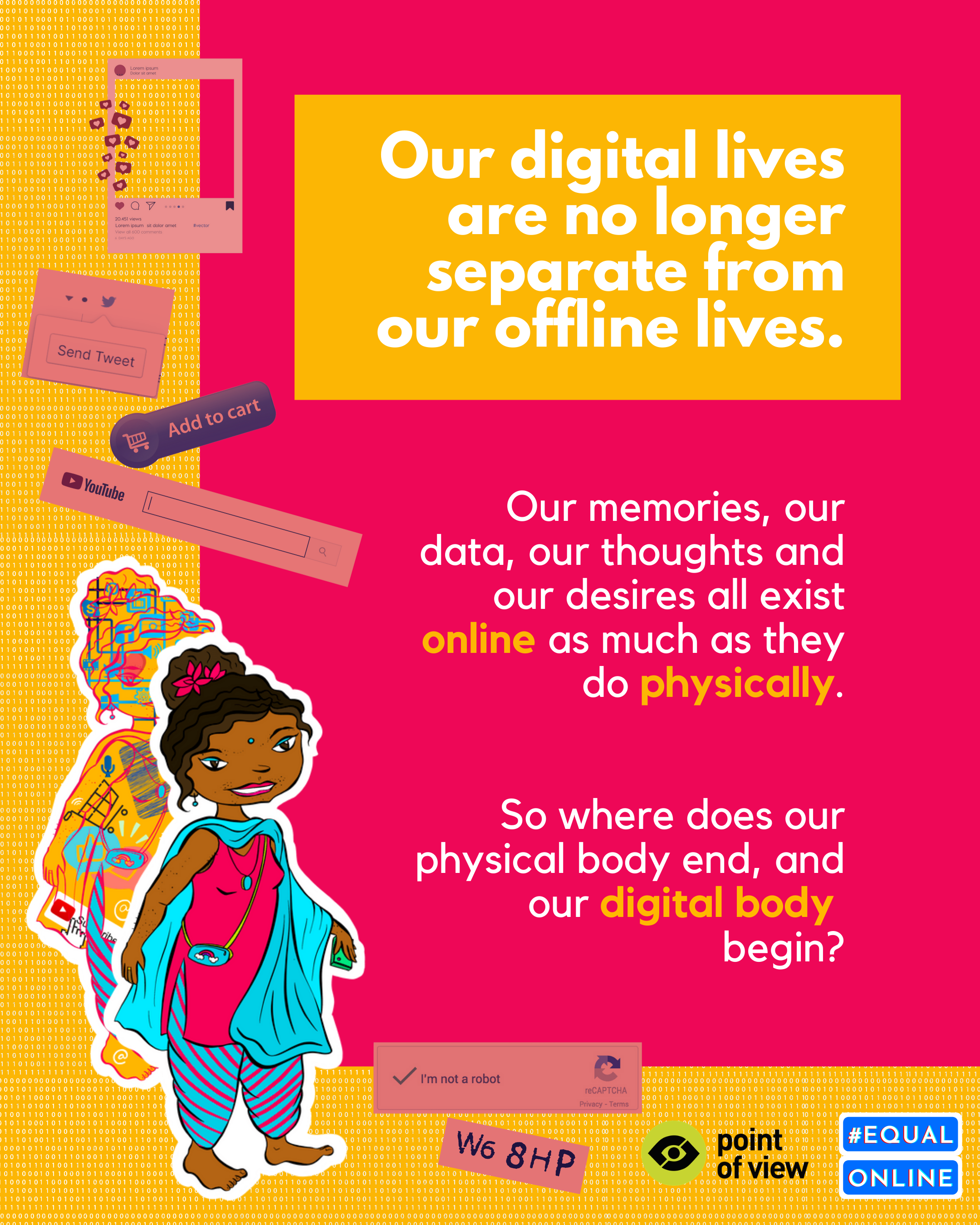 #EqualOnline — campaign poster 4