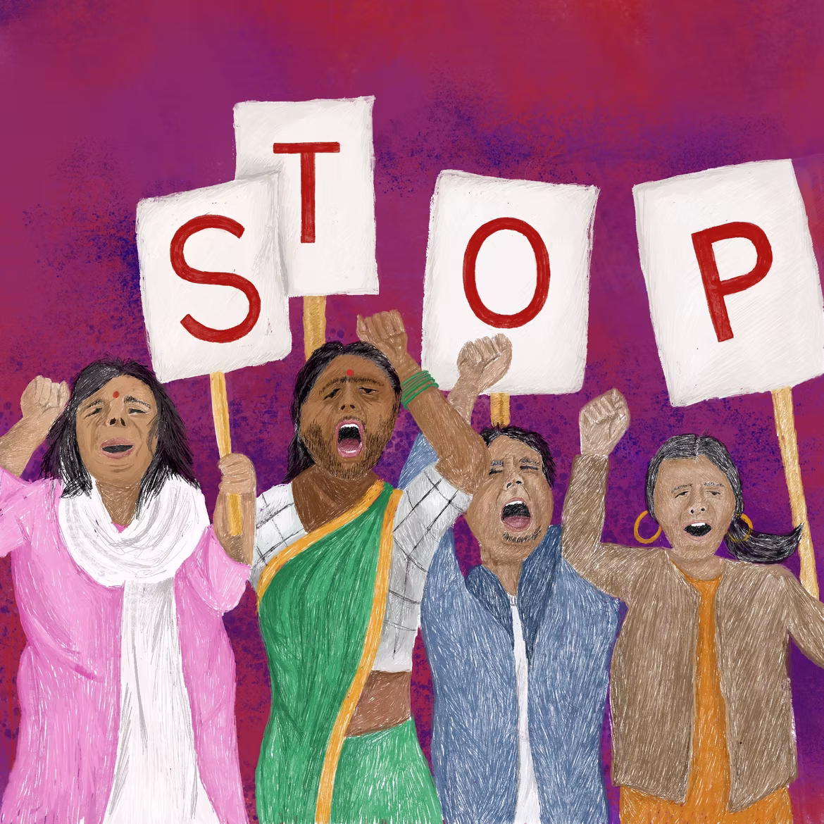 Crowdsourced art — alternative imagery for GBV reportage 4